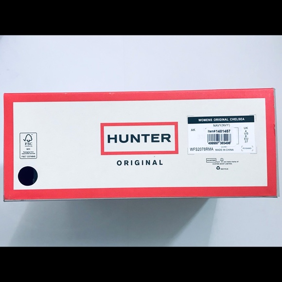 NEW- Hunter Women’s Chelsea Short Rain Boots - Picture 11 of 12